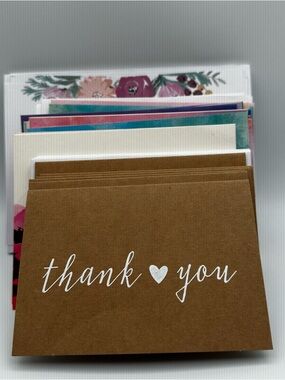 40+ assorted cards with envelopes